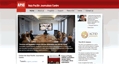 Desktop Screenshot of apjc.org.au